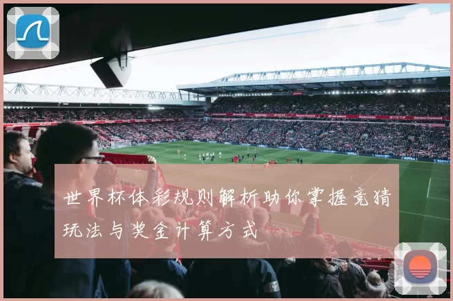世界杯体彩规则解析助你掌握竞猜玩法与奖金计算方式